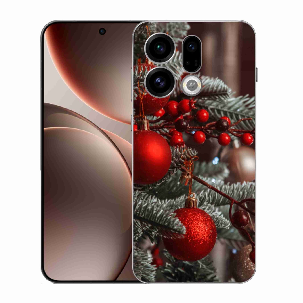 Gél borító mmCase az Oppo Find X9-hez - karácsonyi dekorációk 2