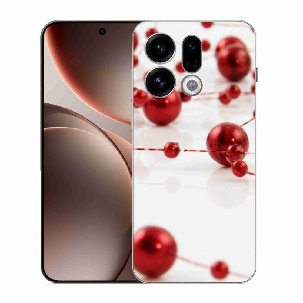 Gél borító mmCase az Oppo Find X9-hez - karácsonyi lánc