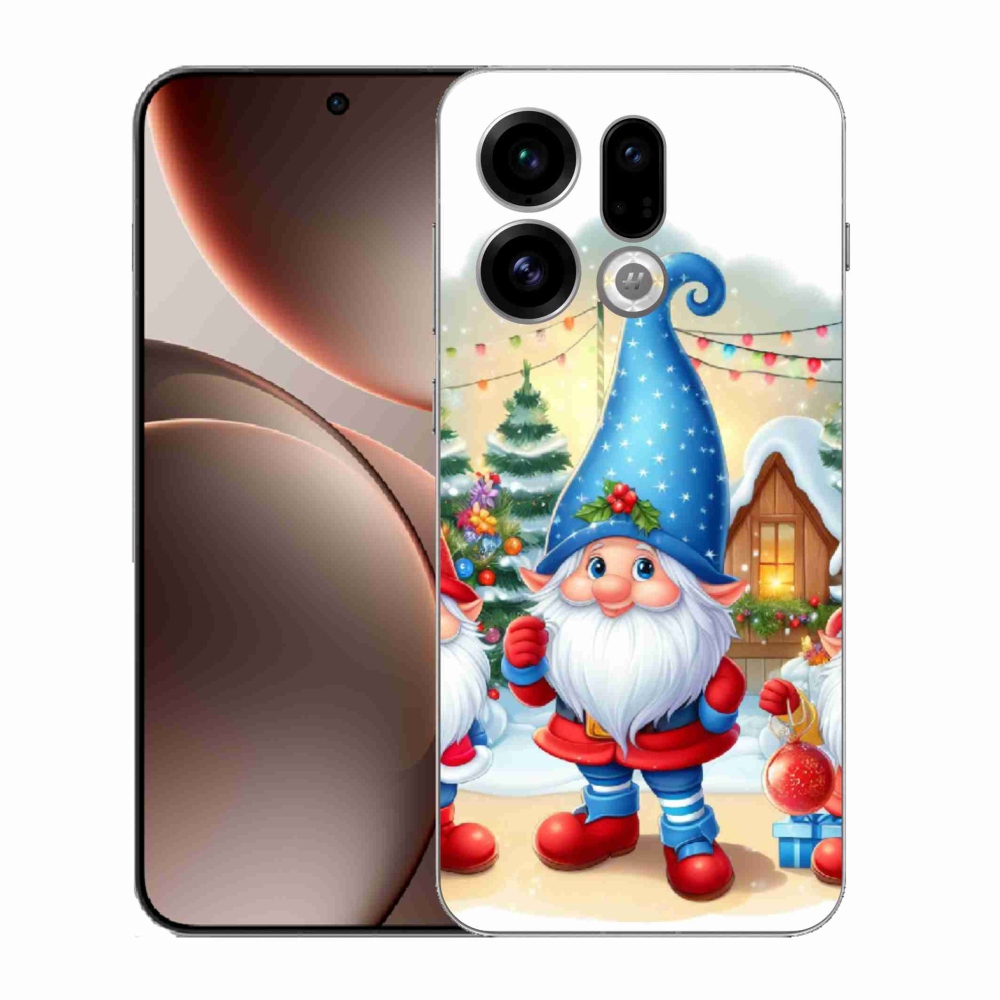 Gél borítás mmCase az Oppo Find X9-hez - Karácsonyi manók