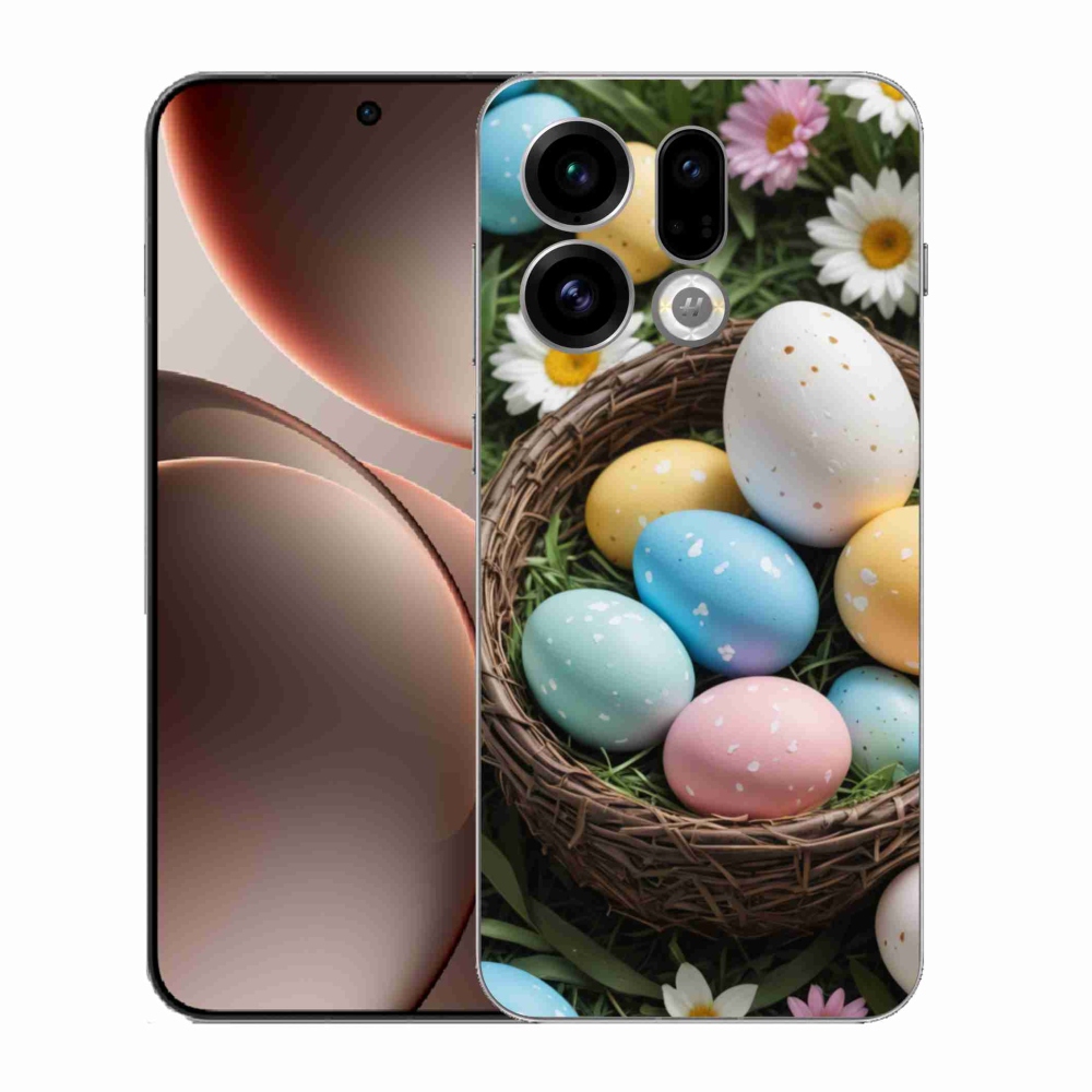 Gél borítás mmCase az Oppo Find X9-hez - Húsvéti tojások 2