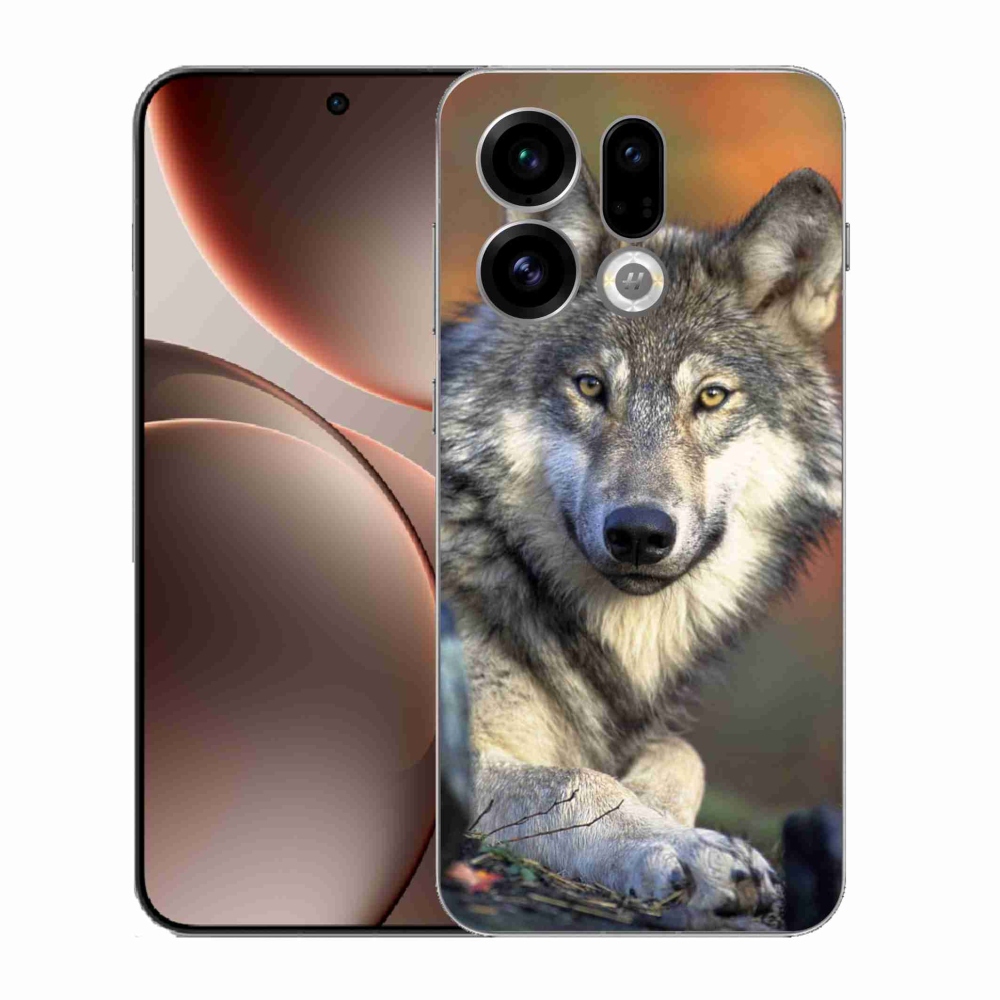 Gél borítás mmCase az Oppo Find X9-hez - farkas