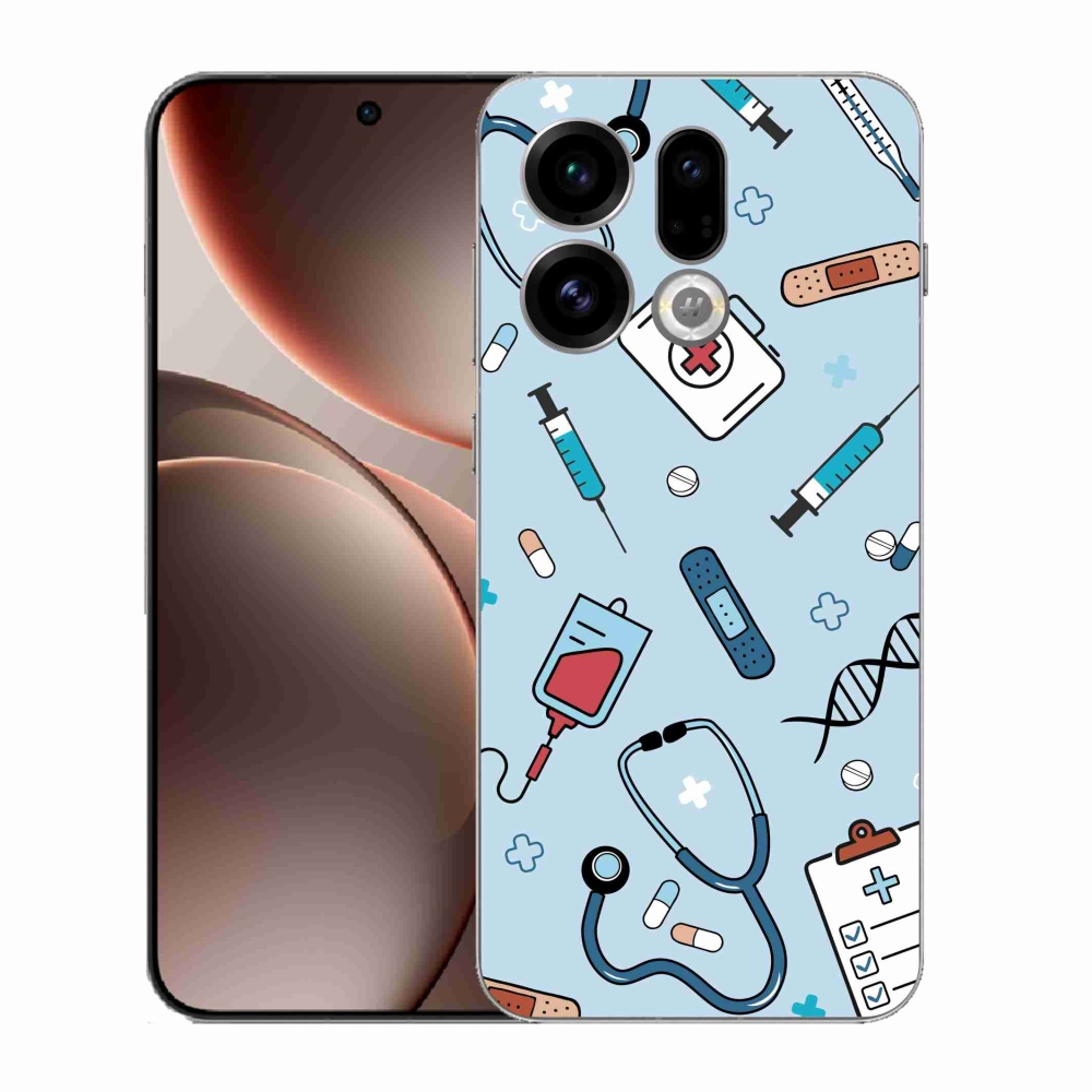 Gél borítás mmCase az Oppo Find X9 számára - egészség 1