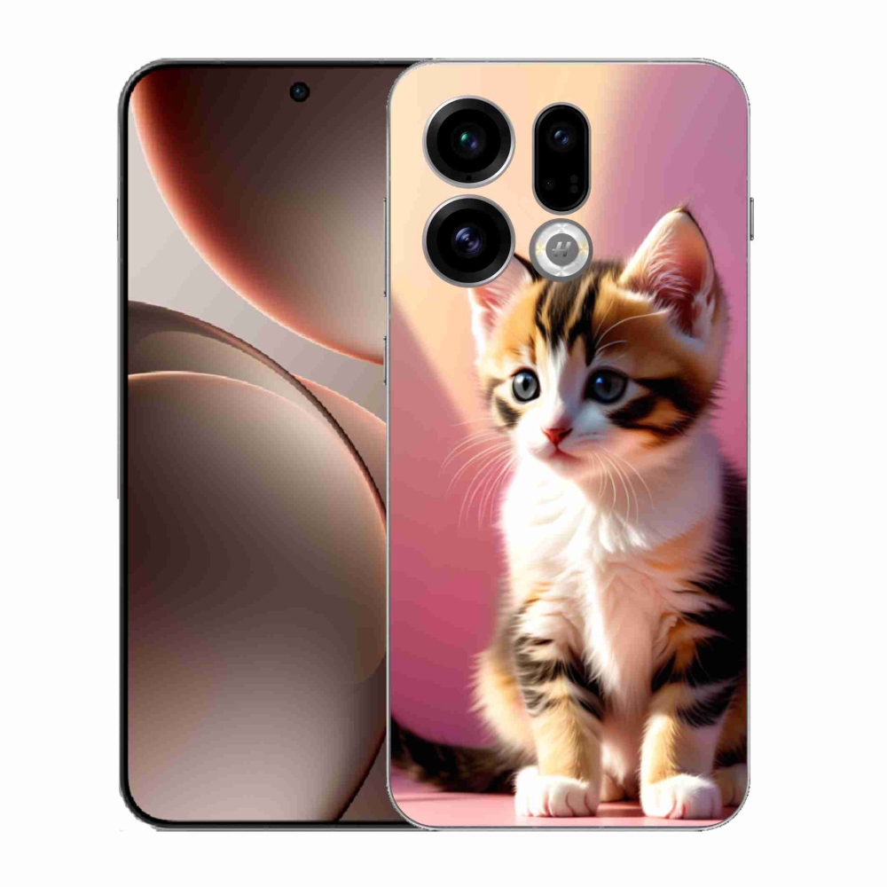 Gél borítás mmCase az Oppo Find X9 számára - Curious Baby 2