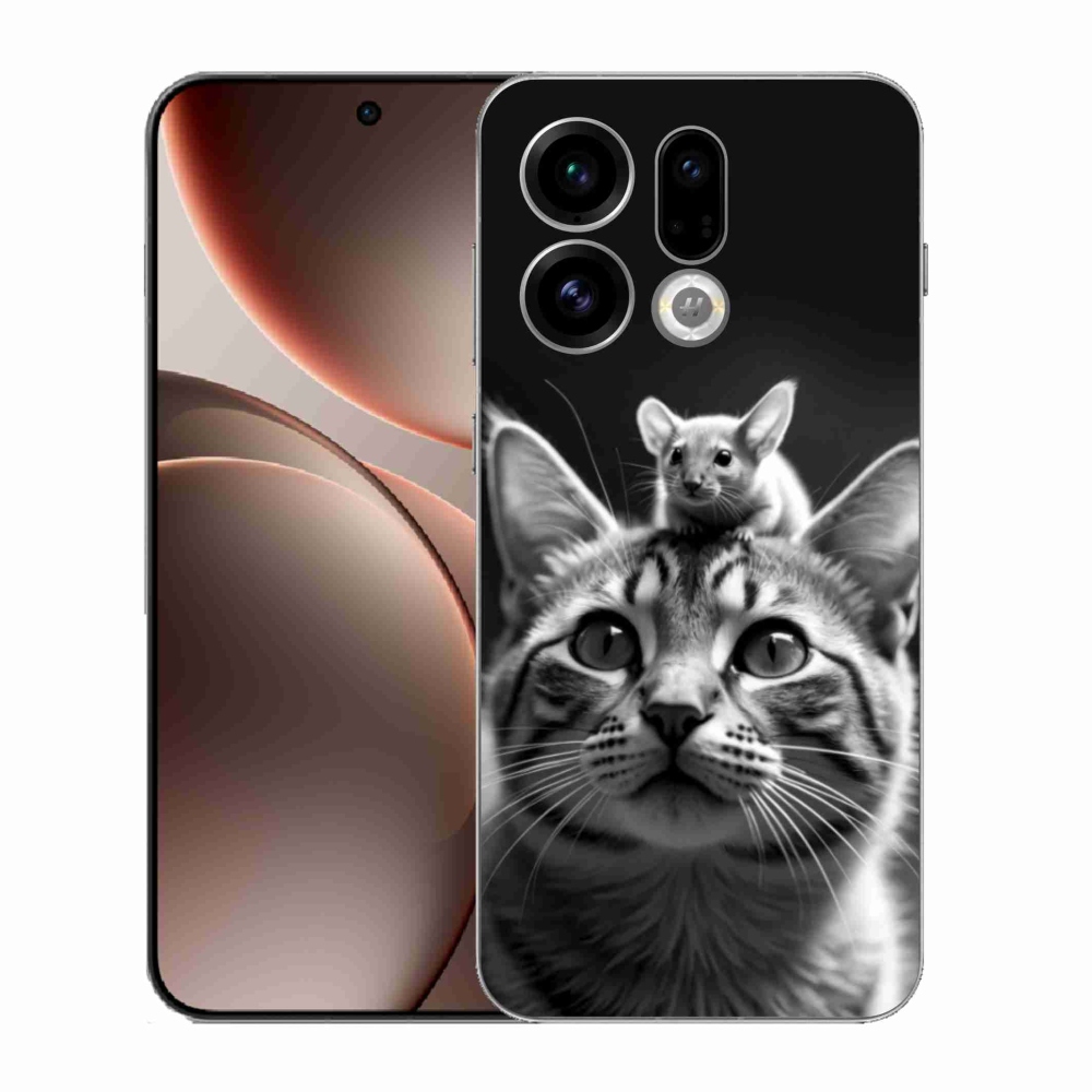 Gél borító mmCase az Oppo Find X9-hez - Állati barátság 2