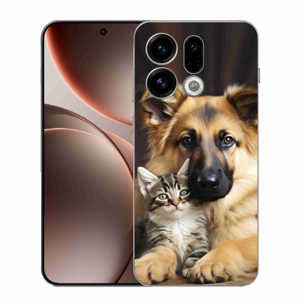 Gél borítás mmCase az Oppo Find X9-hez - állatbarátság