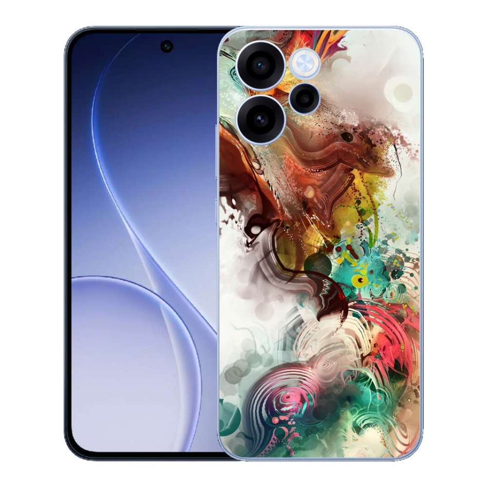 mmCase gél tok az Oppo Reno 15 FS 5G-hez – absztrakt 1