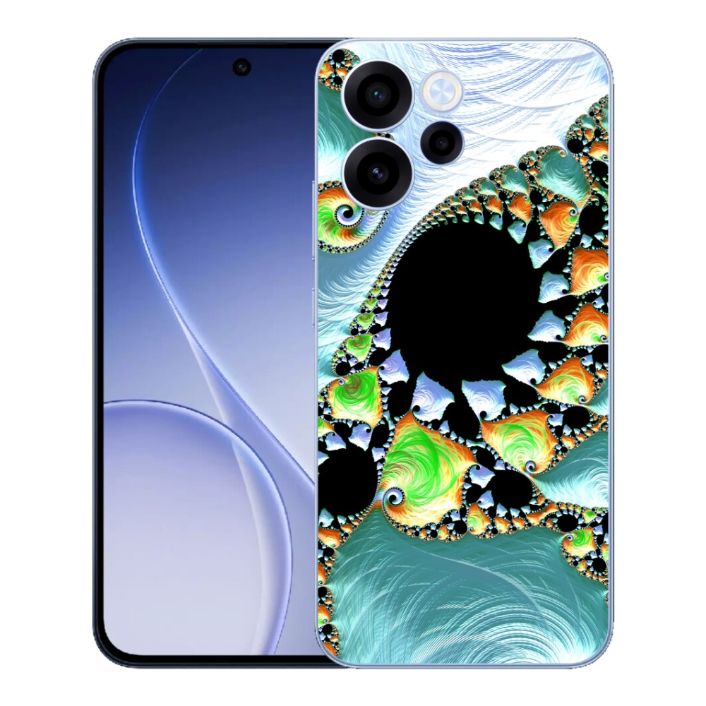 mmCase gélhuzat az Oppo Reno 15 FS 5G-hez – absztrakt motívum 21