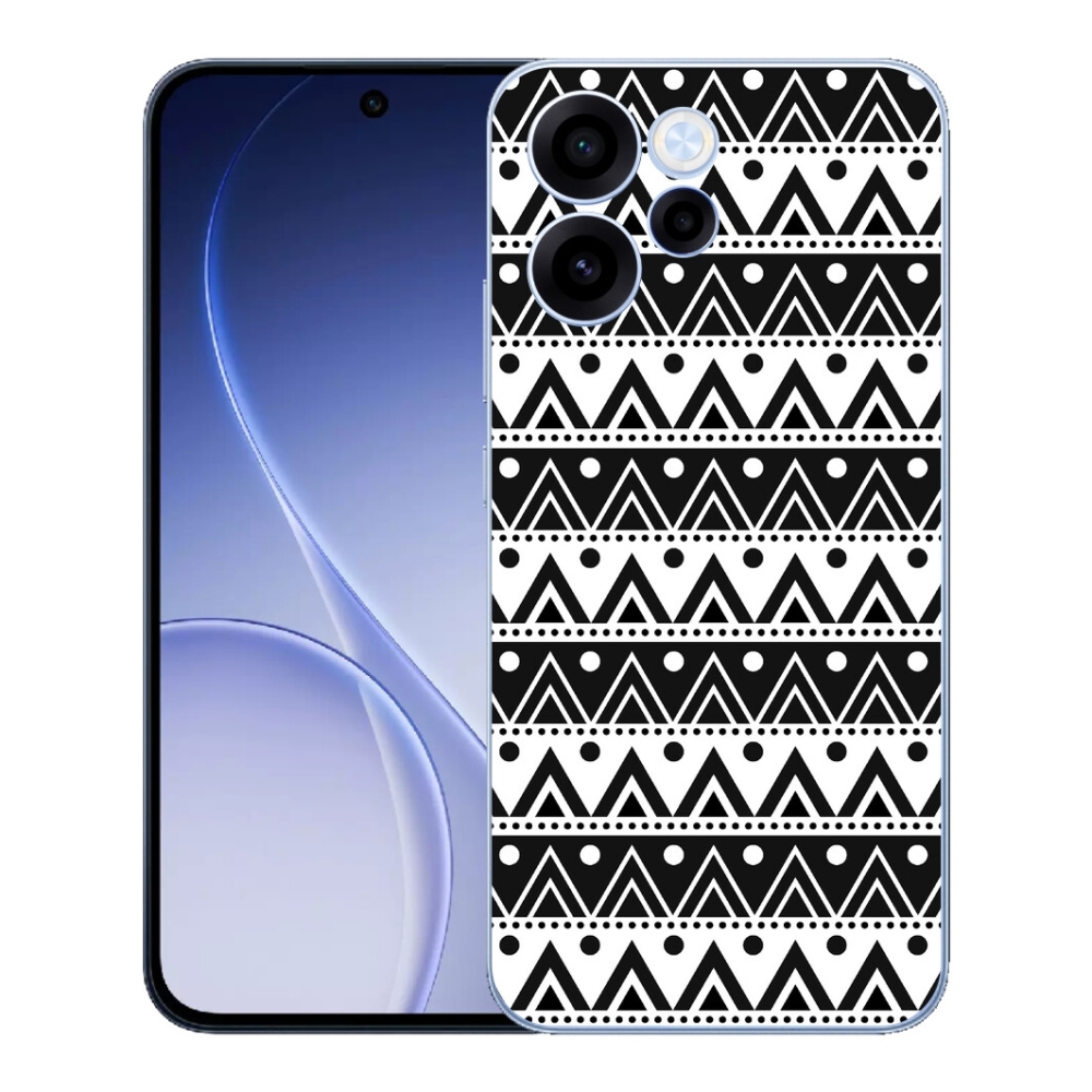mmCase gélhuzat az Oppo Reno 15 FS 5G-hez – absztrakt motívum 29