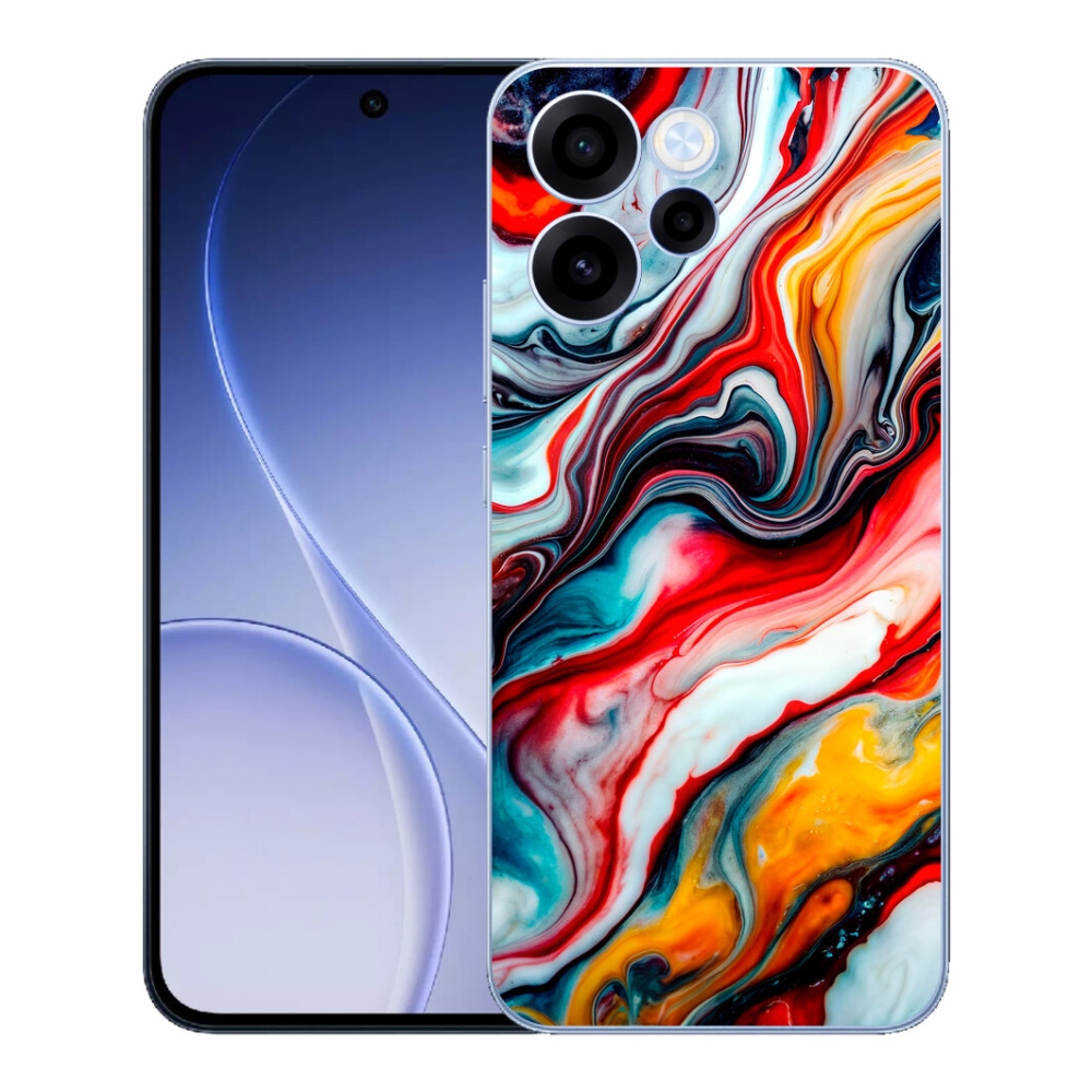 mmCase gélhuzat az Oppo Reno 15 FS 5G-hez – absztrakt motívum 35
