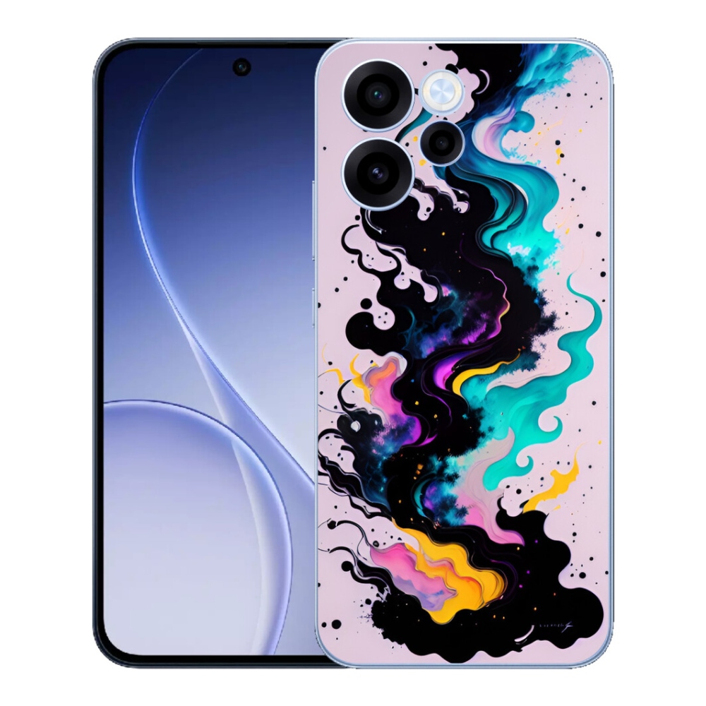 mmCase gélhuzat az Oppo Reno 15 FS 5G-hez – absztrakt motívum 4