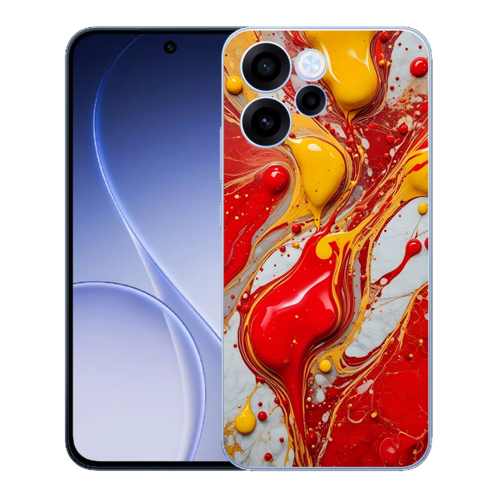 mmCase gélhuzat az Oppo Reno 15 FS 5G-hez – absztrakt motívum 42