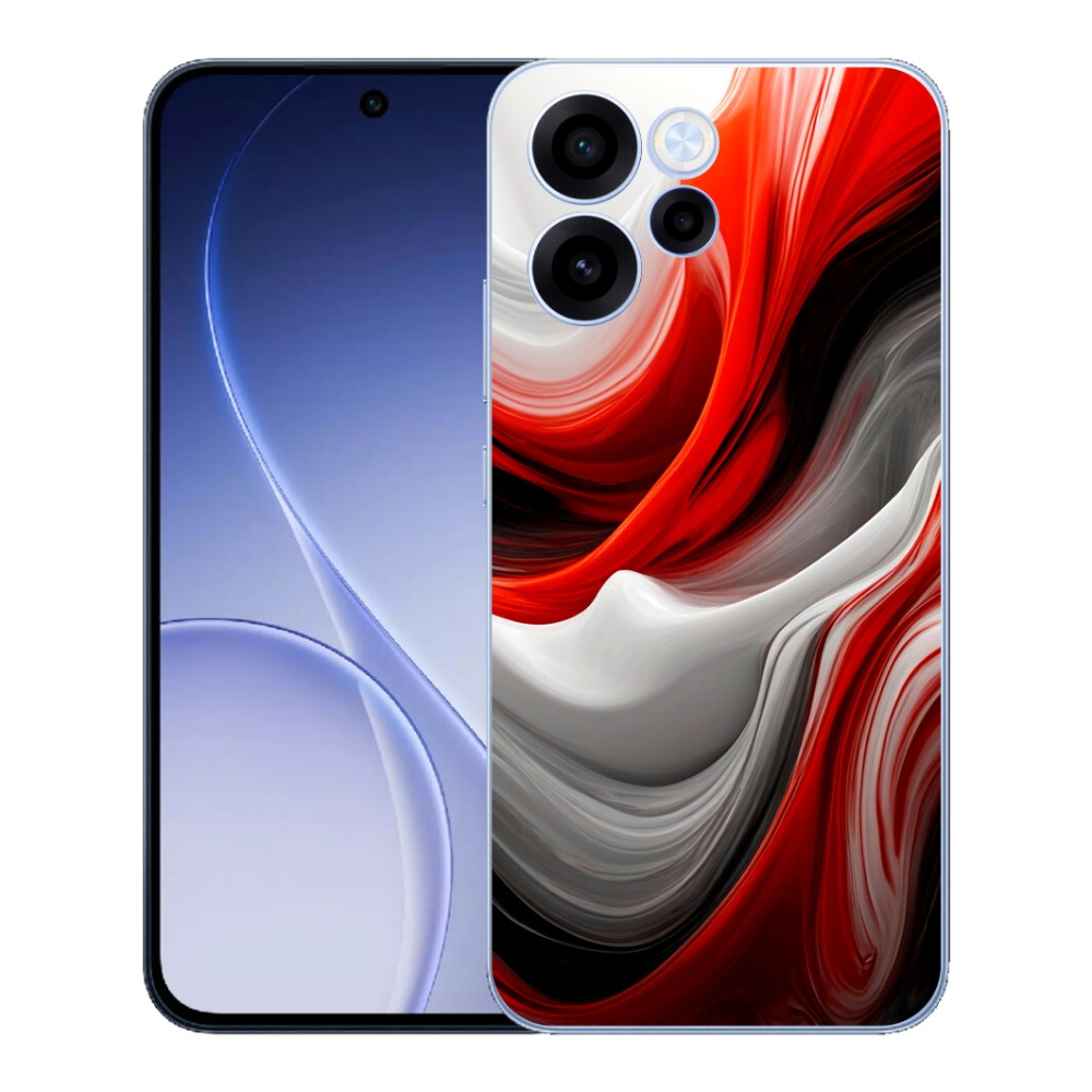 mmCase gélhuzat az Oppo Reno 15 FS 5G-hez – absztrakt motívum 47