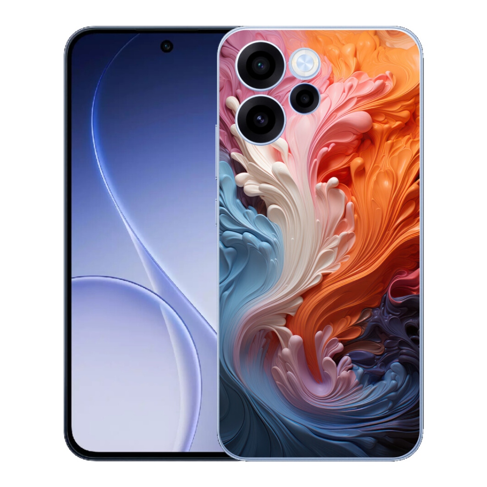 mmCase gélhuzat az Oppo Reno 15 FS 5G-hez – absztrakt motívum 8