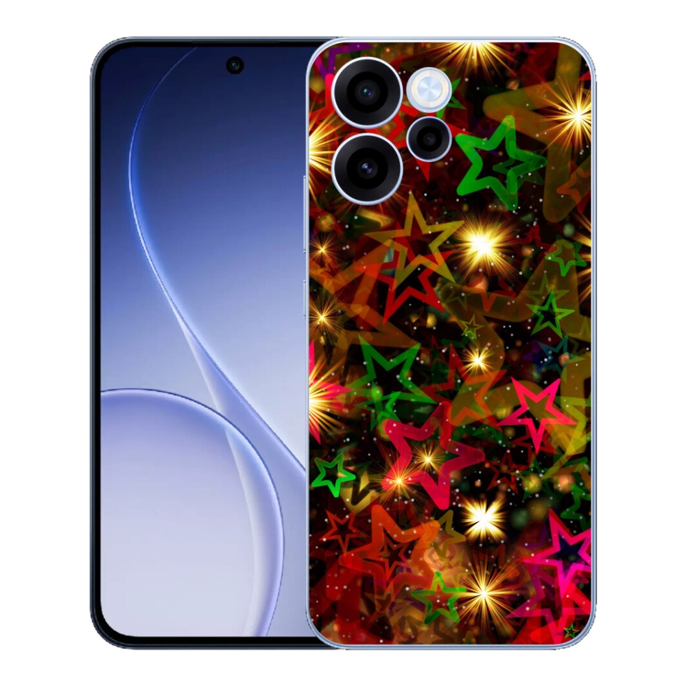 mmCase géltok az Oppo Reno 15 FS 5G-hez – színes csillagok