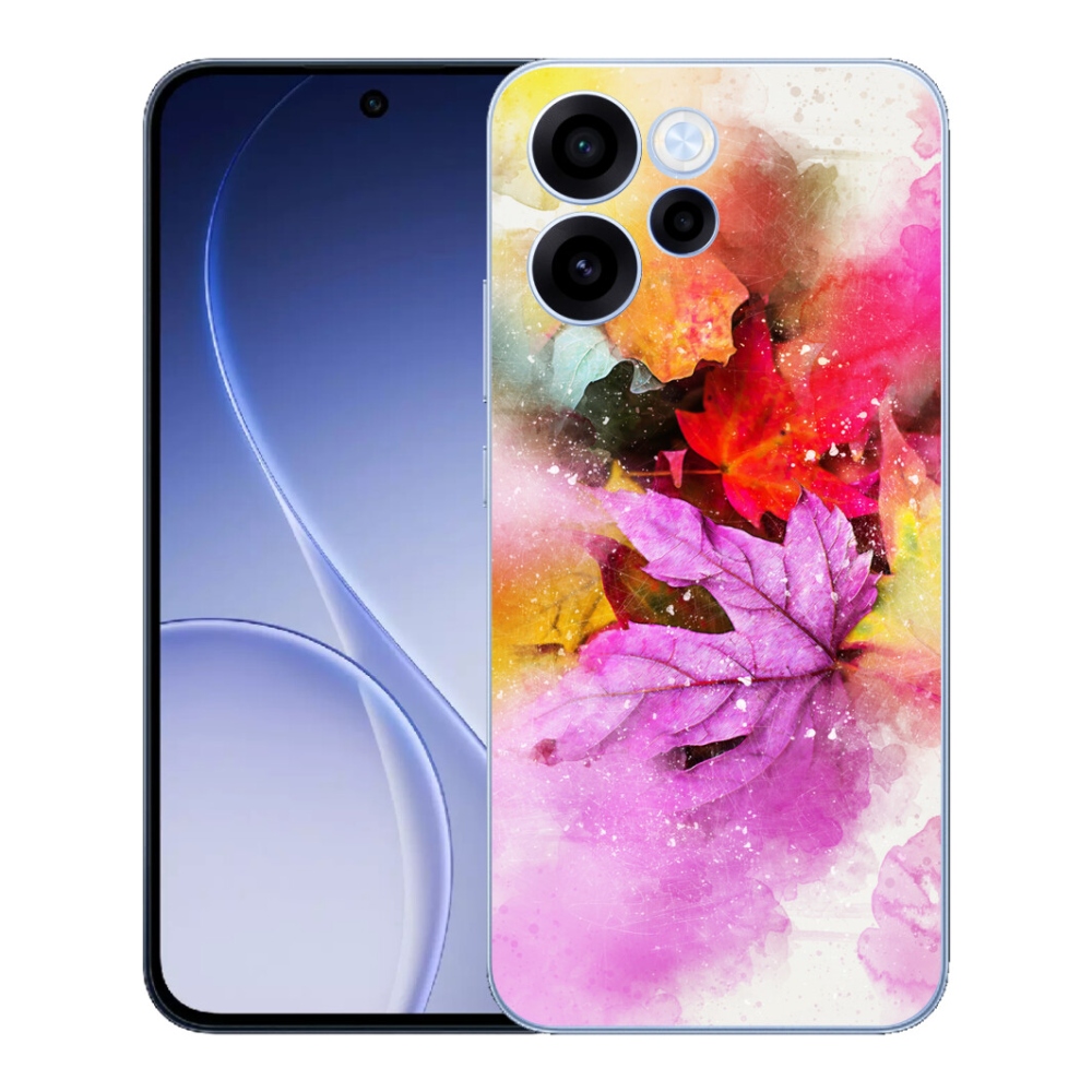 mmCase géltok az Oppo Reno 15 FS 5G-hez – színes levelek
