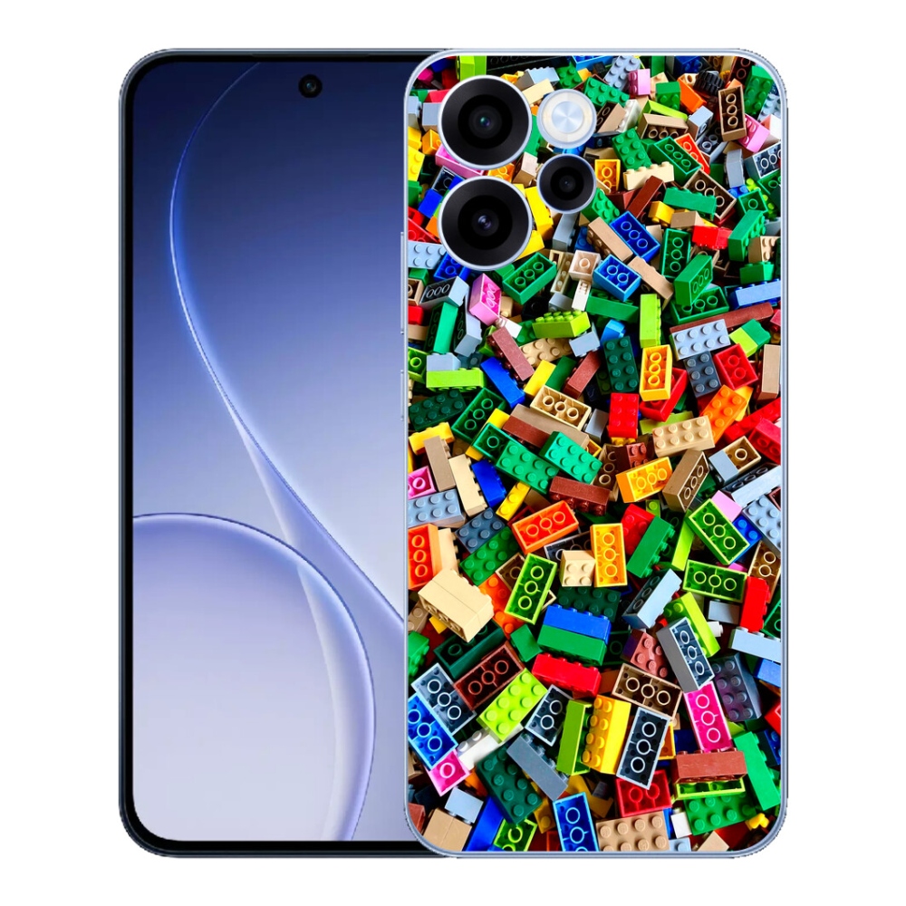 mmCase géltok az Oppo Reno 15 FS 5G-hez – színes építőelemek
