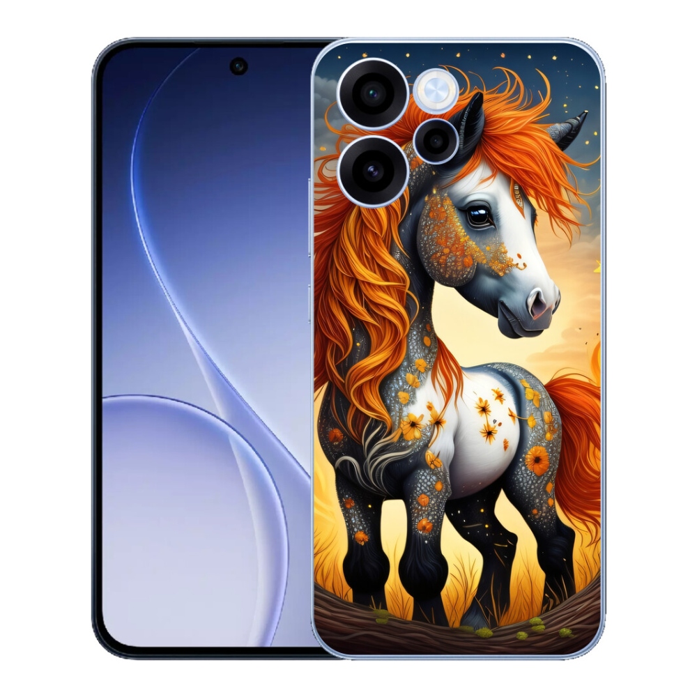 mmCase gél tok az Oppo Reno 15 FS 5G-hez – színes póni