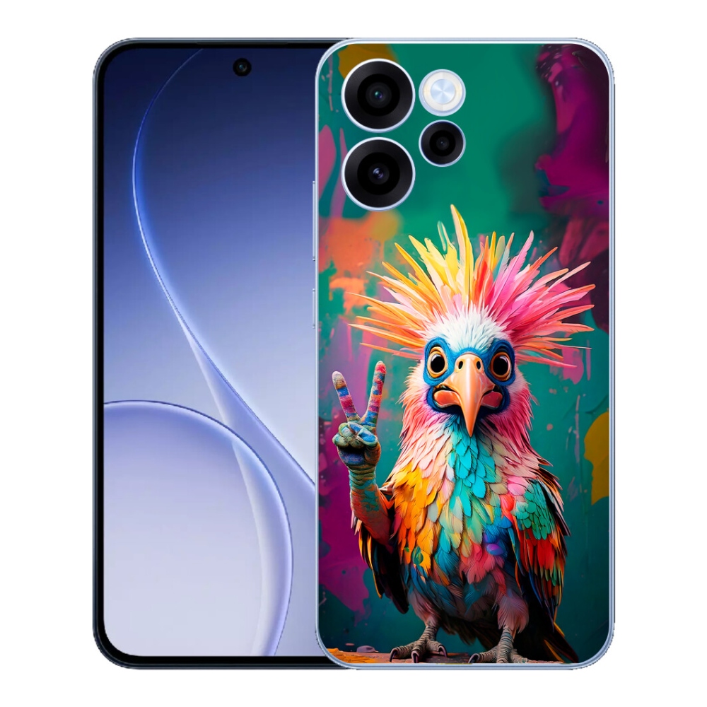 mmCase gélhuzat az Oppo Reno 15 FS 5G-hez – színes lázadó