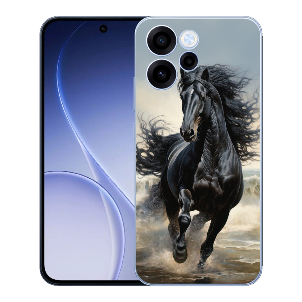 mmCase géltok az Oppo Reno 15 FS 5G-hez – futó fekete ló