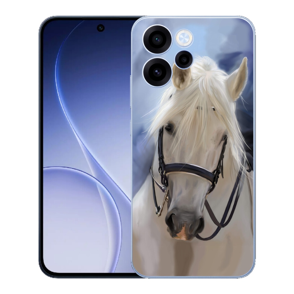 mmCase géltok az Oppo Reno 15 FS 5G-hez – fehér ló