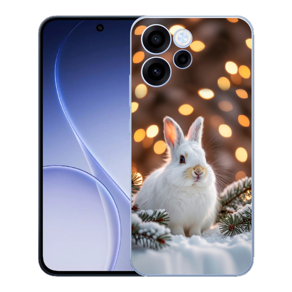 mmCase géltok az Oppo Reno 15 FS 5G-hez – fehér nyúl