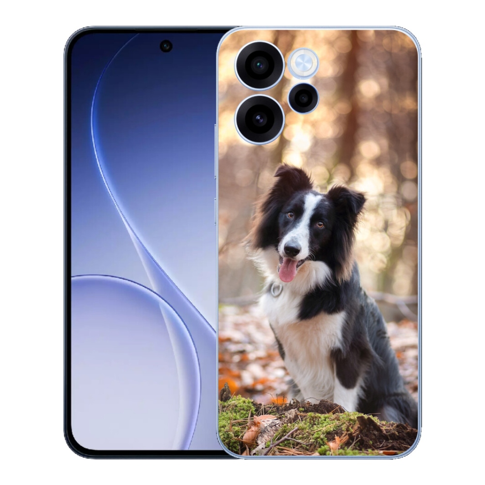 mmCase gél tok az Oppo Reno 15 FS 5G-hez – border collie 1