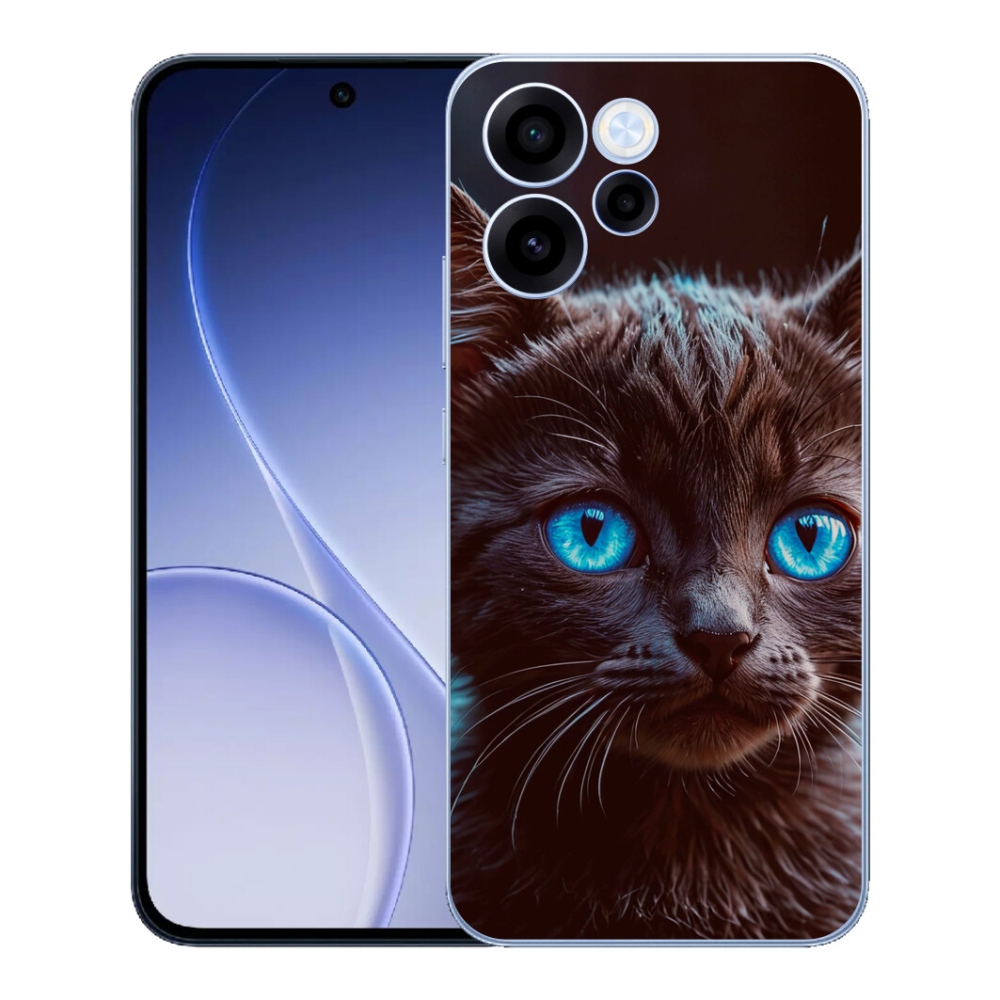 mmCase géltok az Oppo Reno 15 FS 5G-hez – fekete cica 2
