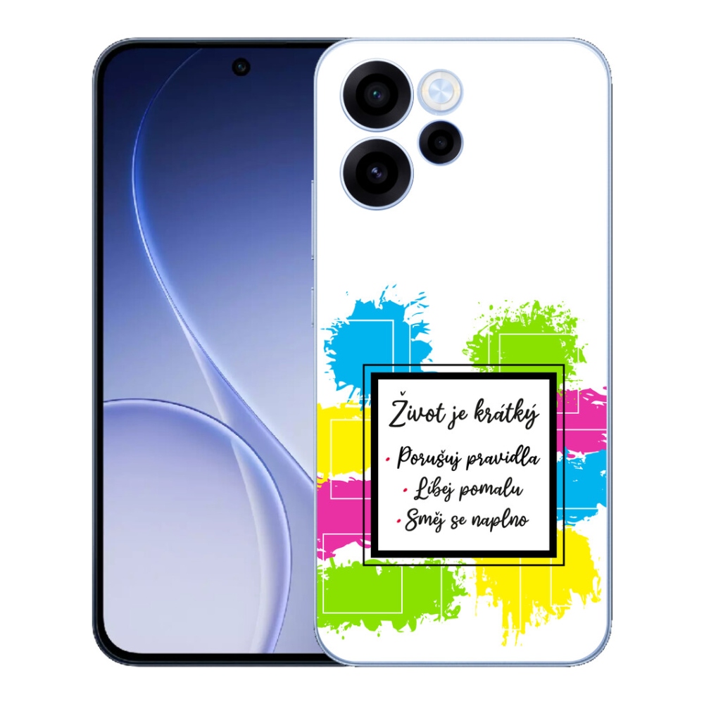 mmCase géltok az Oppo Reno 15 FS 5G-hez – idézet 5, fehér háttérrel