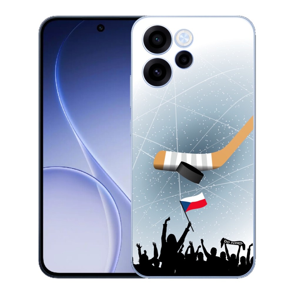 mmCase gél tok az Oppo Reno 15 FS 5G-hez – jégkorongrajongóknak