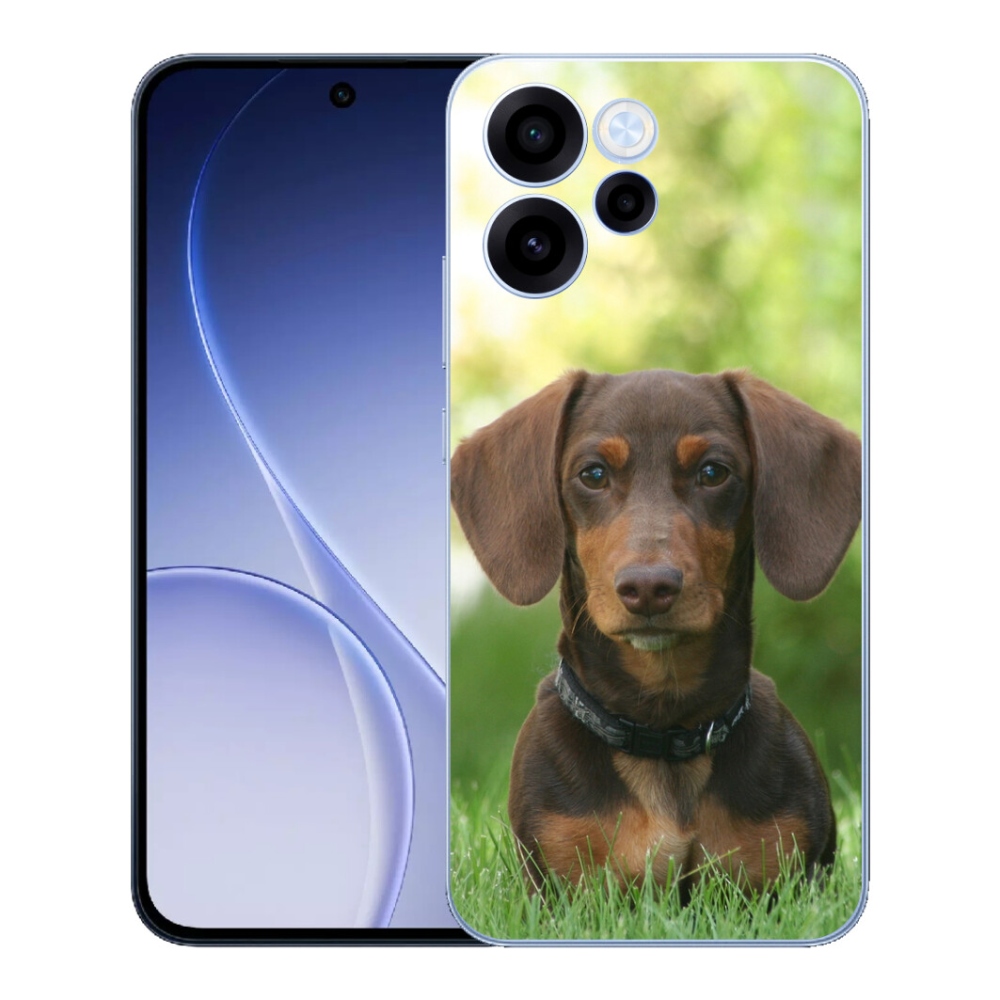 mmCase géltok az Oppo Reno 15 FS 5G-hez – barna tacskó