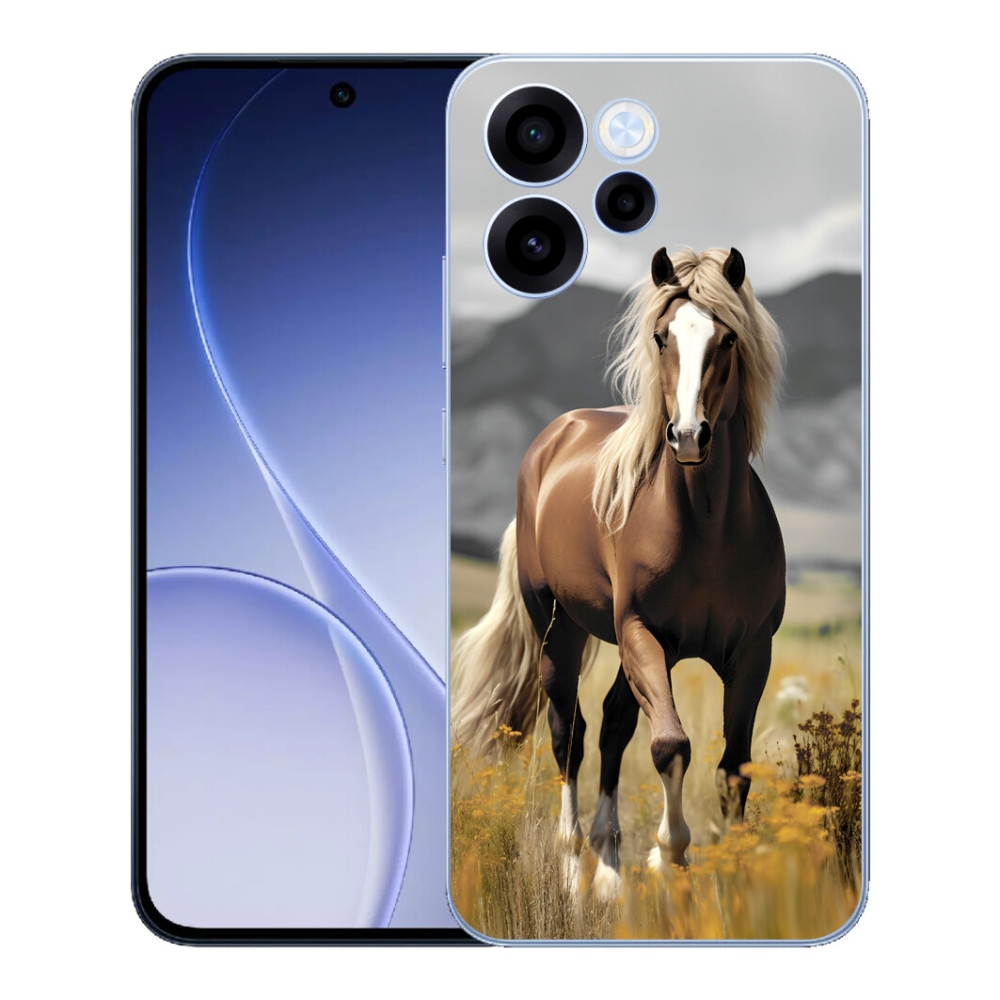 mmCase géltok az Oppo Reno 15 FS 5G-hez – barna ló 1