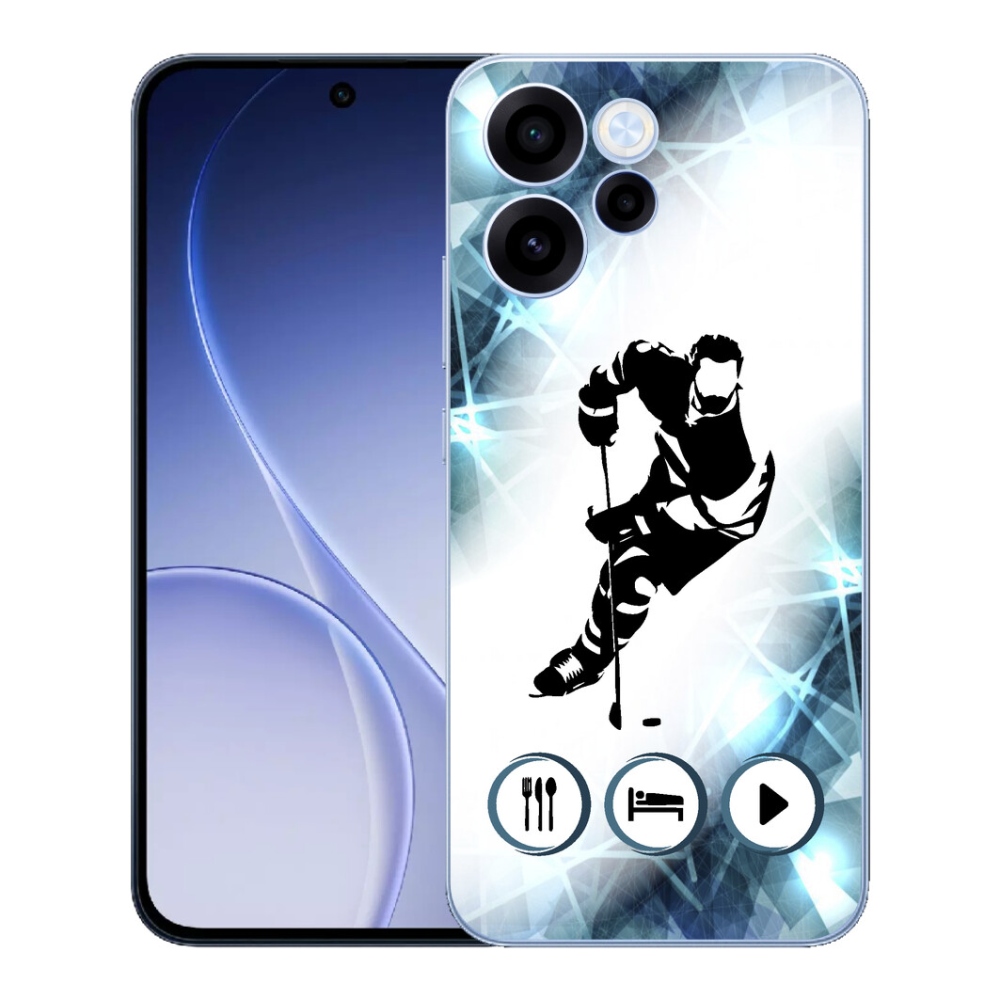 mmCase gél tok az Oppo Reno 15 FS 5G-hez – jégkorong 1