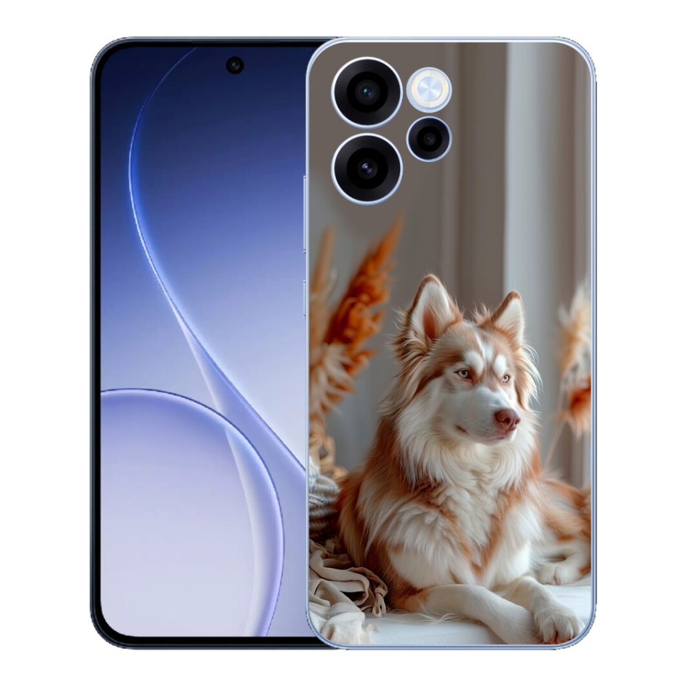 mmCase géltok az Oppo Reno 15 FS 5G-hez – nyugodt szibériai husky