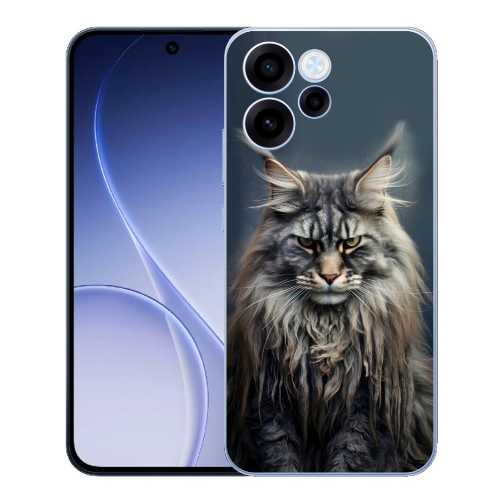 mmCase géltok az Oppo Reno 15 FS 5G-hez – macskás mintázat 4