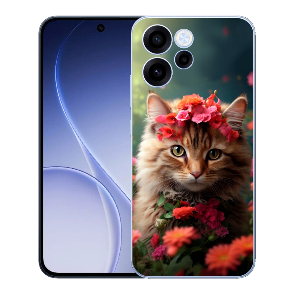 mmCase gélhuzat az Oppo Reno 15 FS 5G-hez – Macska hercegnő