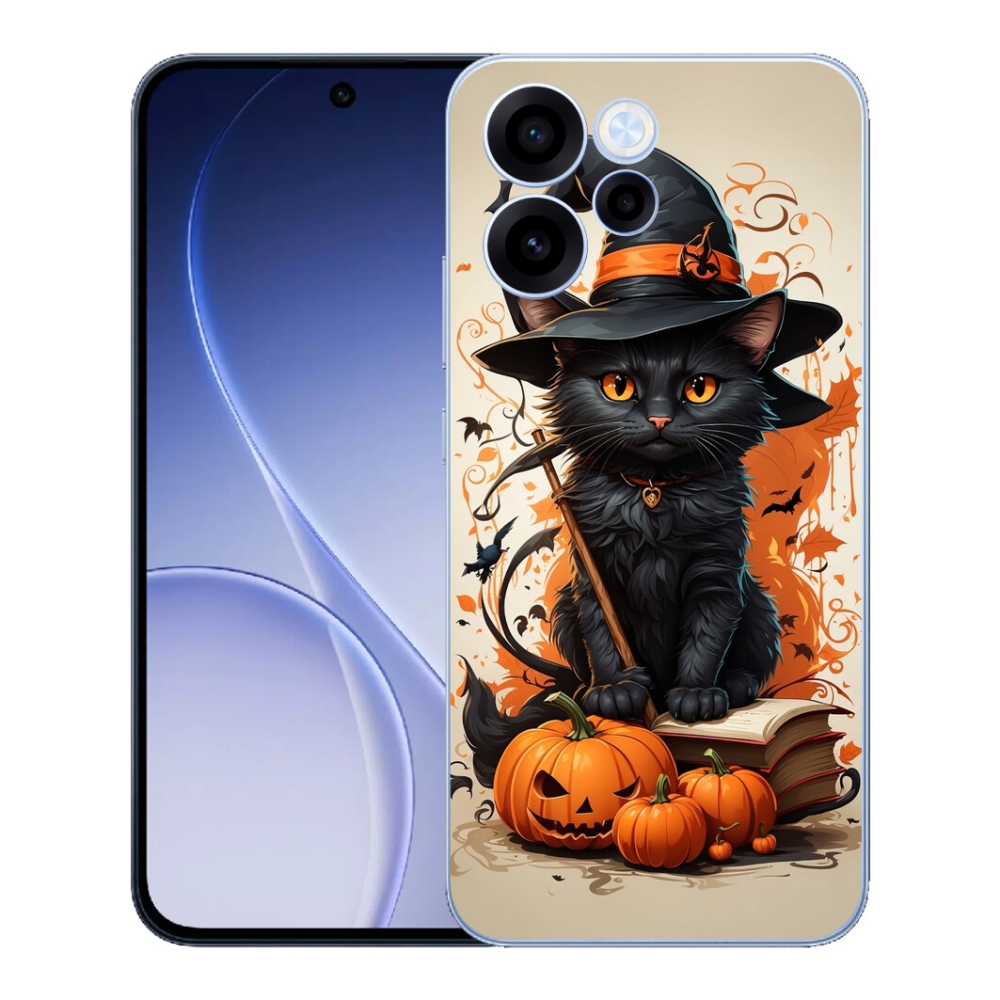 mmCase géltok az Oppo Reno 15 FS 5G-hez – varázsló macska