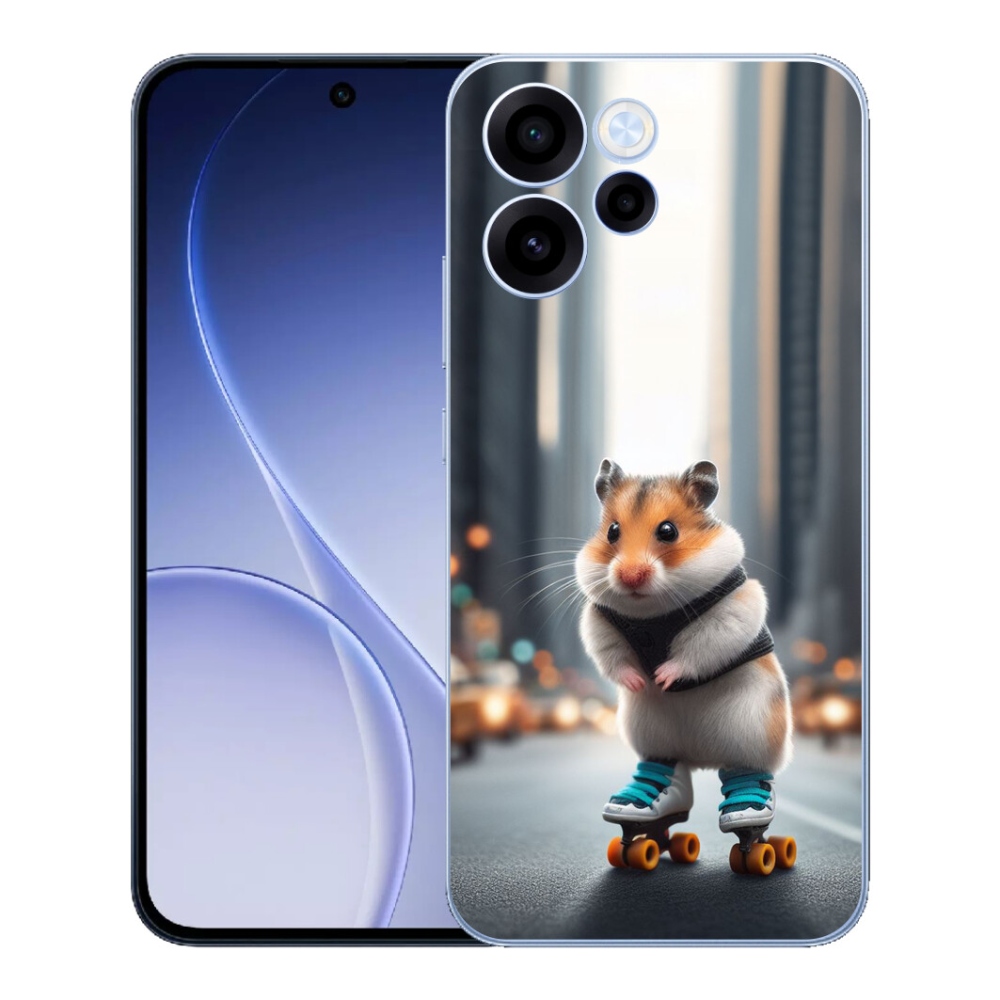 mmCase géltok az Oppo Reno 15 FS 5G-hez – görkorcsolyás hörcsög
