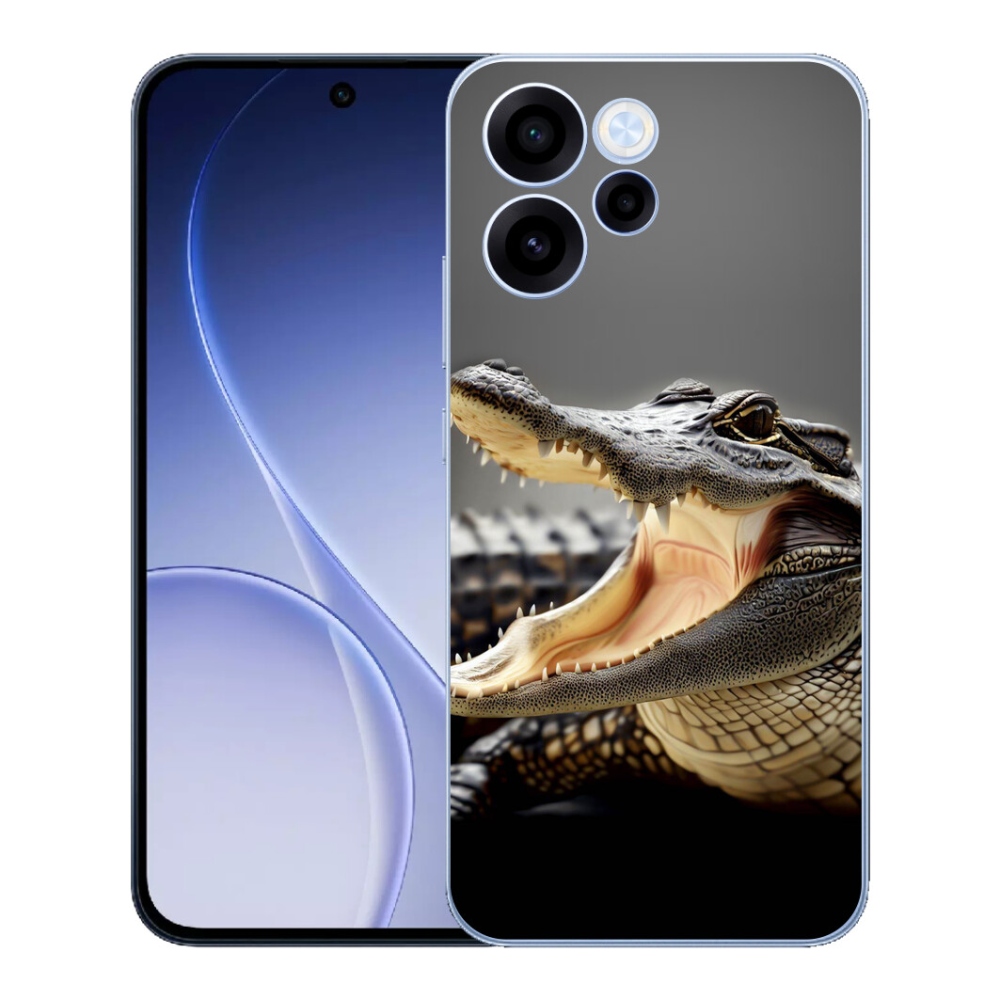 mmCase géltok az Oppo Reno 15 FS 5G-hez – krokodilminta