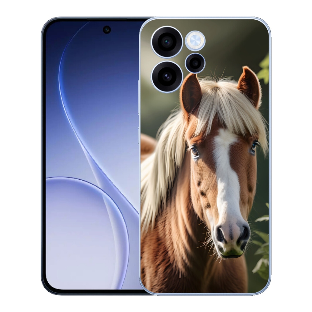 mmCase géltok az Oppo Reno 15 FS 5G-hez – világos sörényű ló