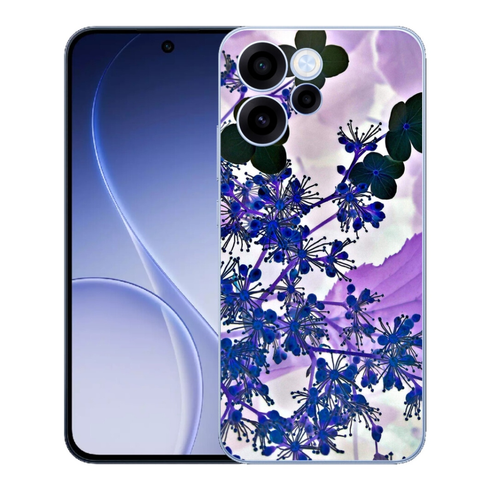 mmCase gélhuzat az Oppo Reno 15 FS 5G-hez – hortenzia virág