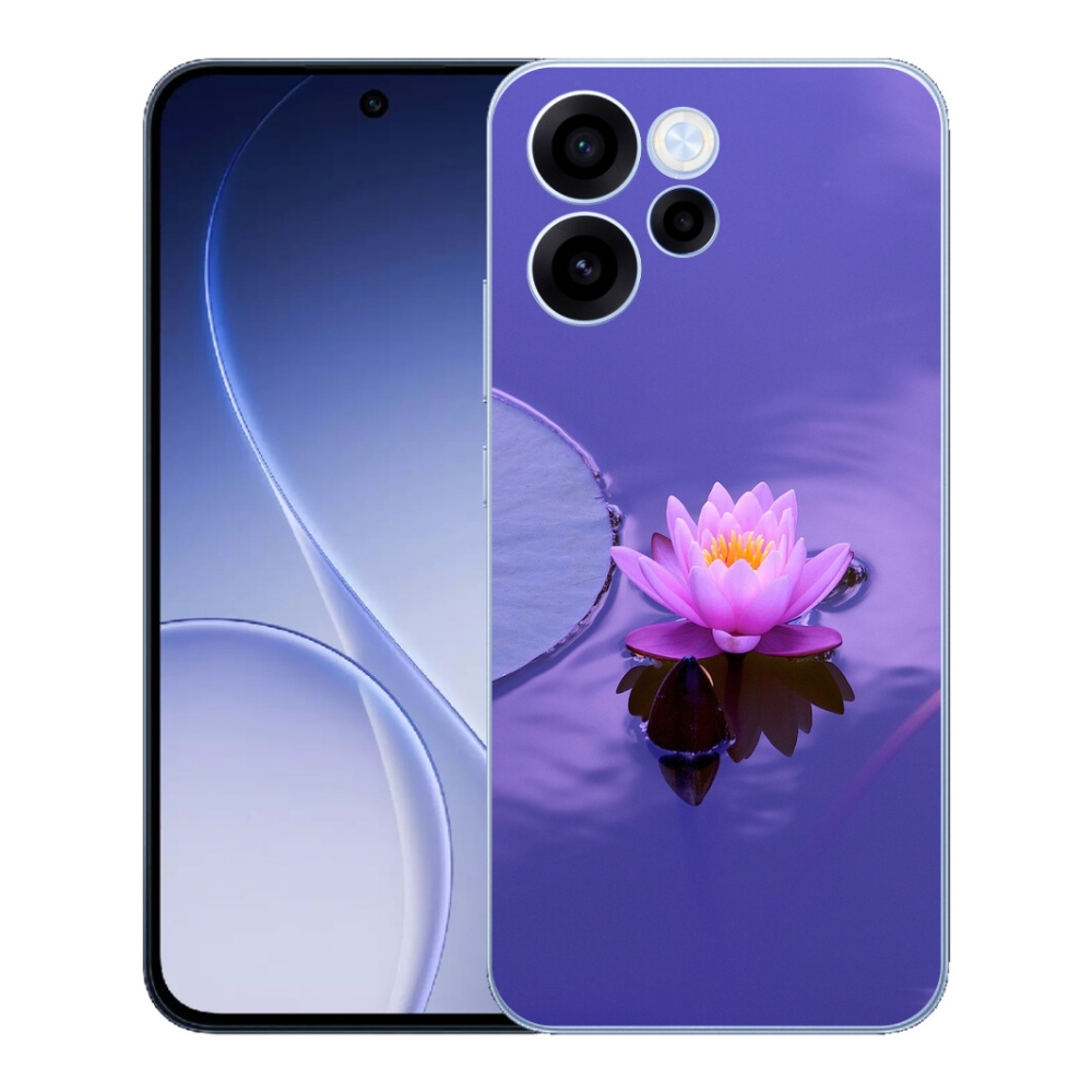 mmCase géltok az Oppo Reno 15 FS 5G-hez – virág a víz felszínén