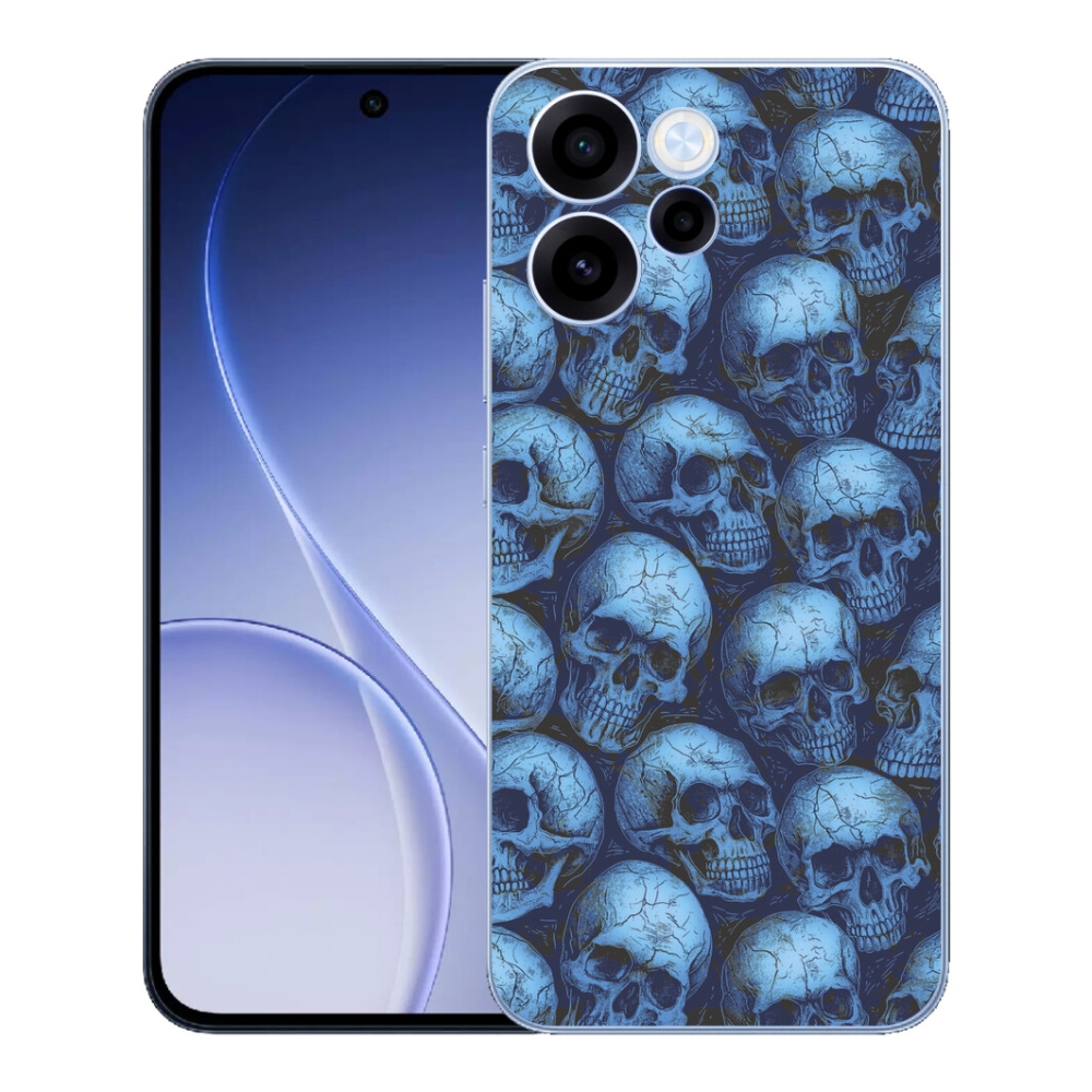 mmCase géltok az Oppo Reno 15 FS 5G-hez – koponyák
