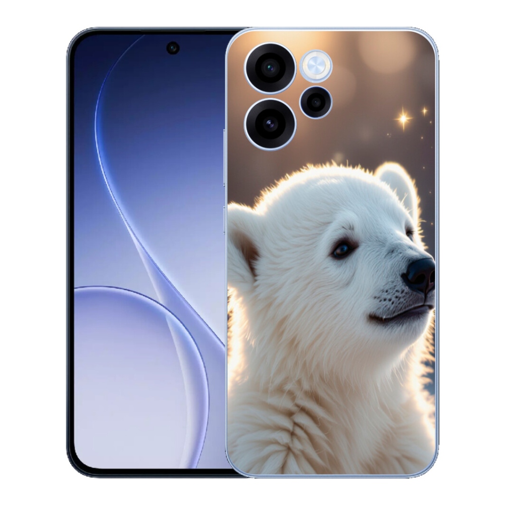 mmCase gélhuzat az Oppo Reno 15 FS 5G-hez – jegesmedve