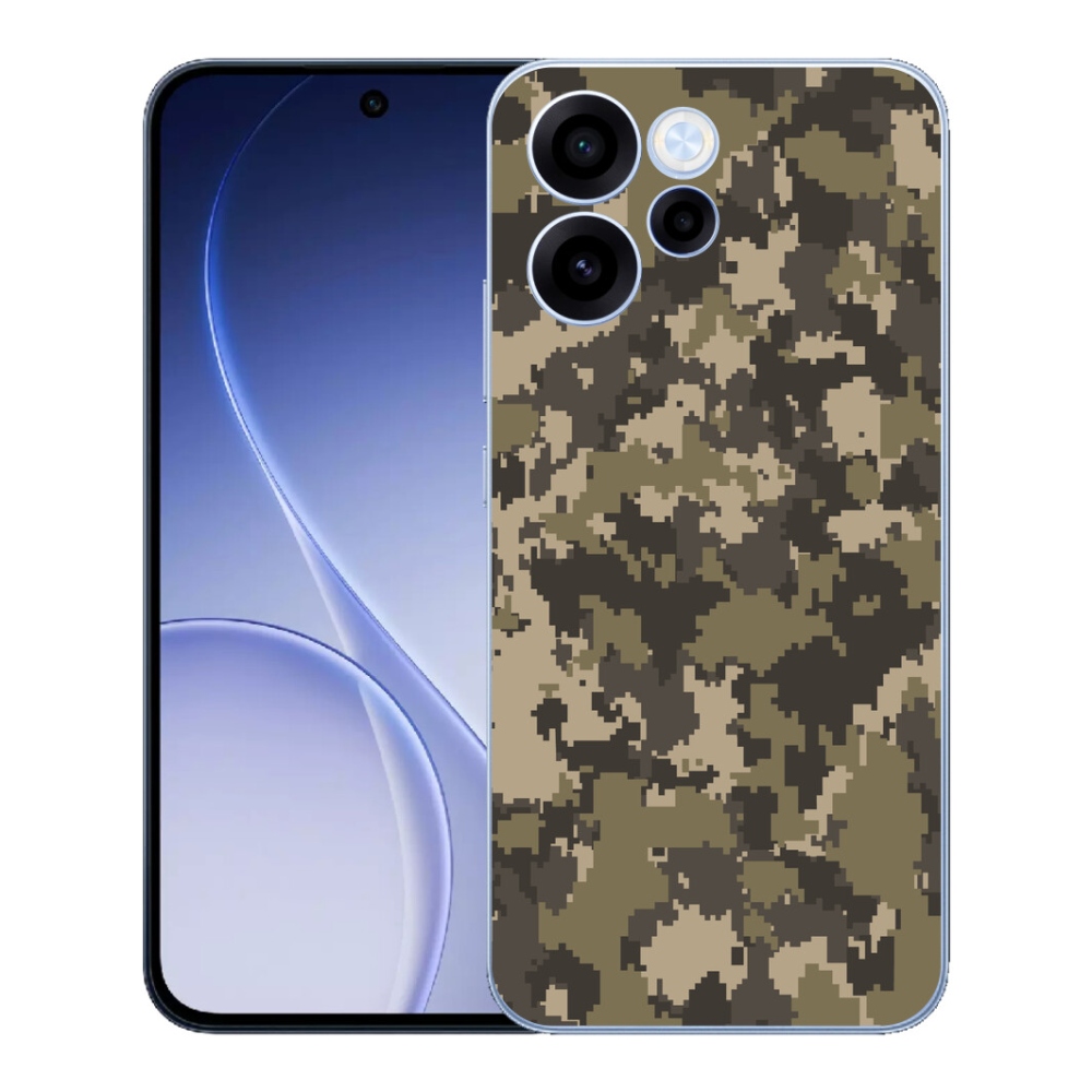 mmCase gél tok az Oppo Reno 15 FS 5G-hez – kamuflázs mintás 12
