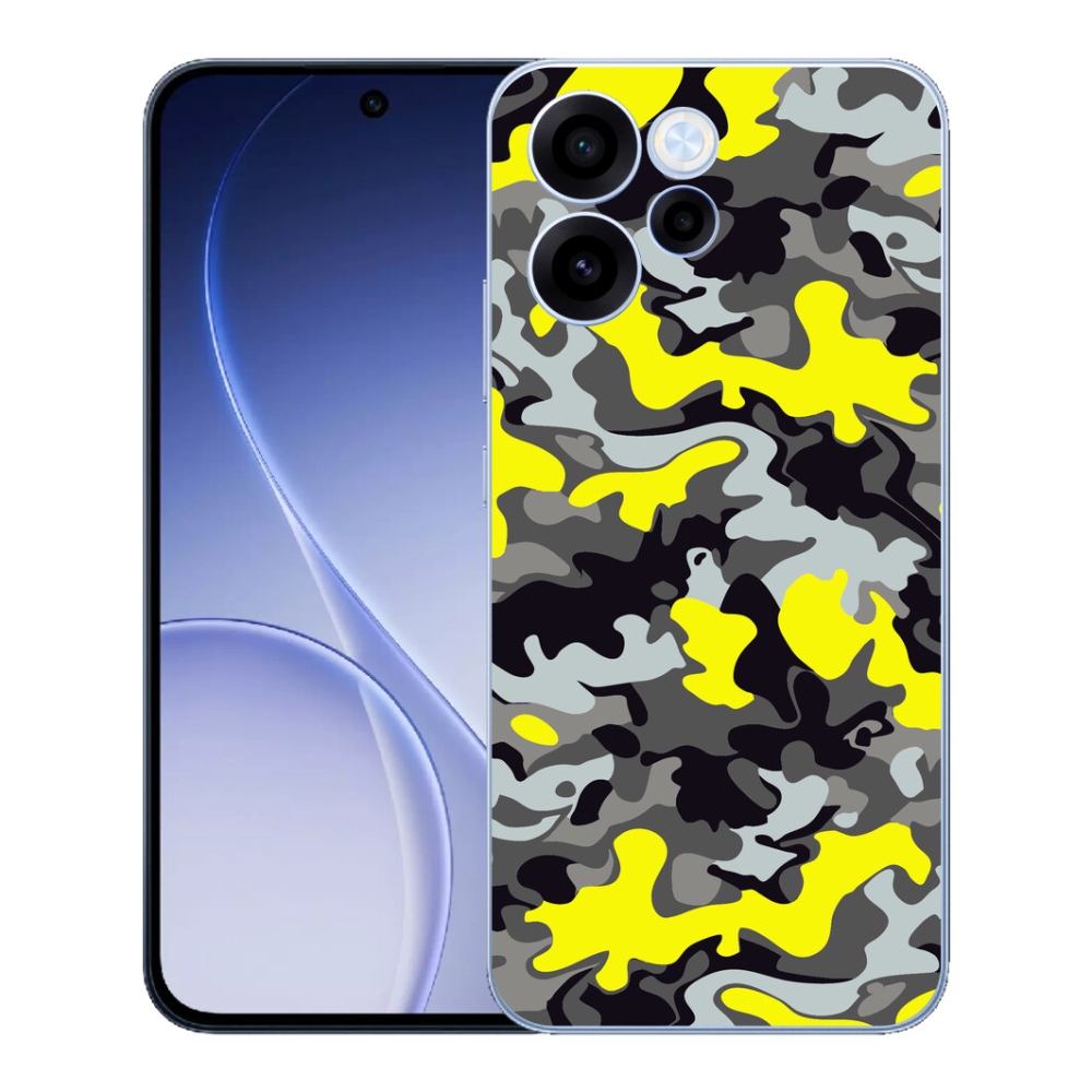 mmCase gél tok az Oppo Reno 15 FS 5G-hez – kamuflázsminta 6