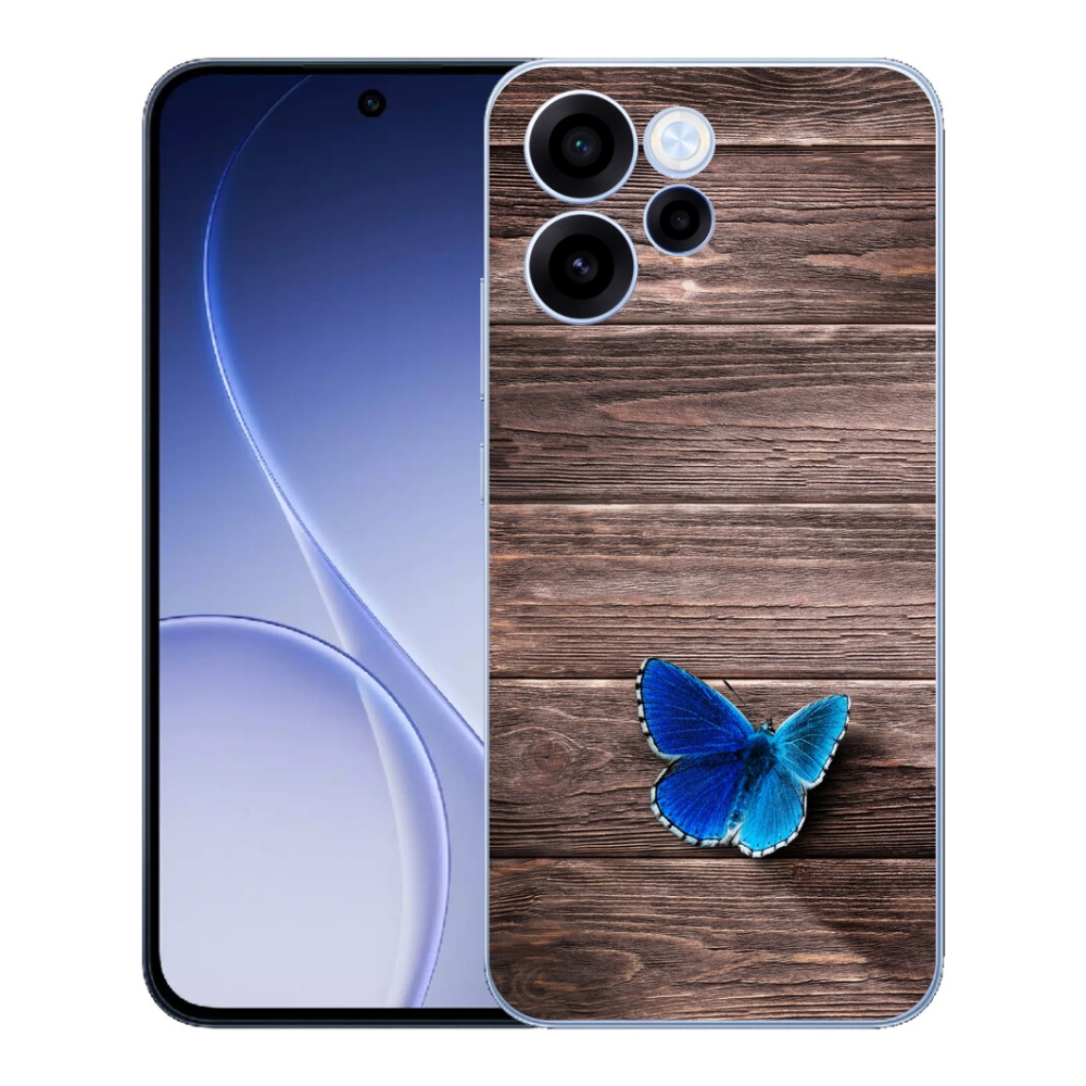 mmCase géltok az Oppo Reno 15 FS 5G-hez – kék pillangó 1
