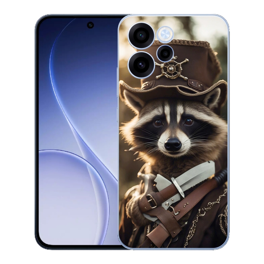 mmCase géltok az Oppo Reno 15 FS 5G-hez – egyenruhás mosómedve