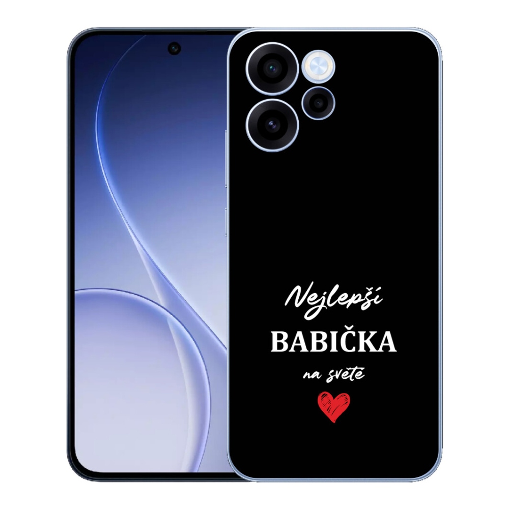 mmCase géltok az Oppo Reno 15 FS 5G-hez – a legjobb nagymama 1, fekete háttérrel