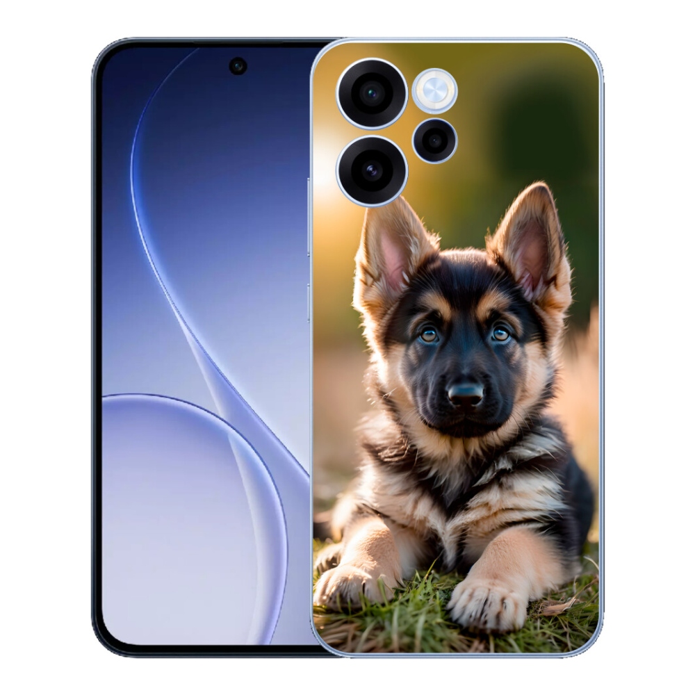 mmCase géltok az Oppo Reno 15 FS 5G-hez – német juhászkutya a természetben