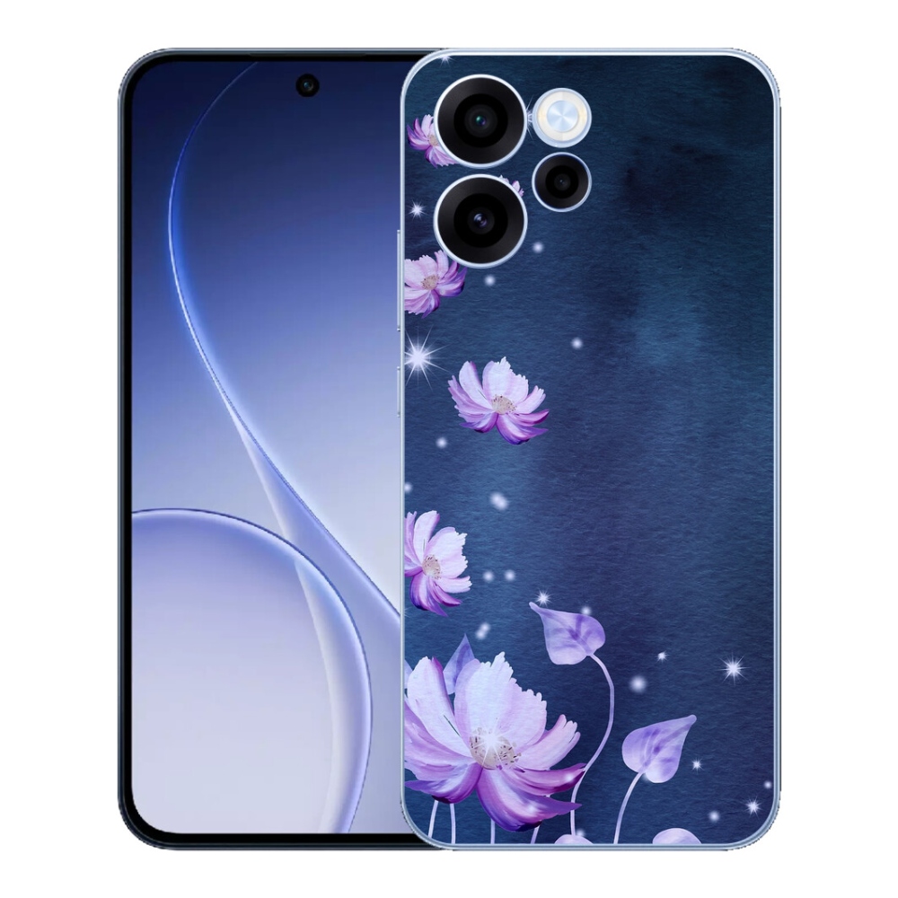 mmCase géltok az Oppo Reno 15 FS 5G-hez – hulló virágok